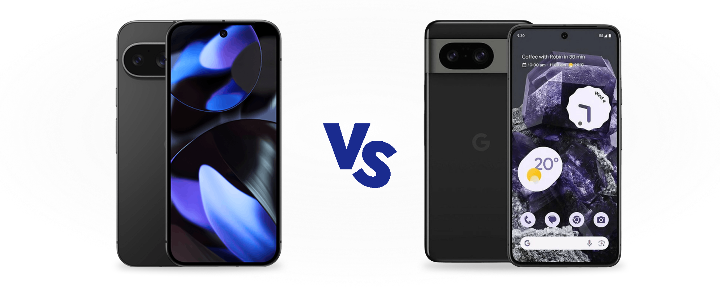 Google Pixel 9 vs Pixel 8