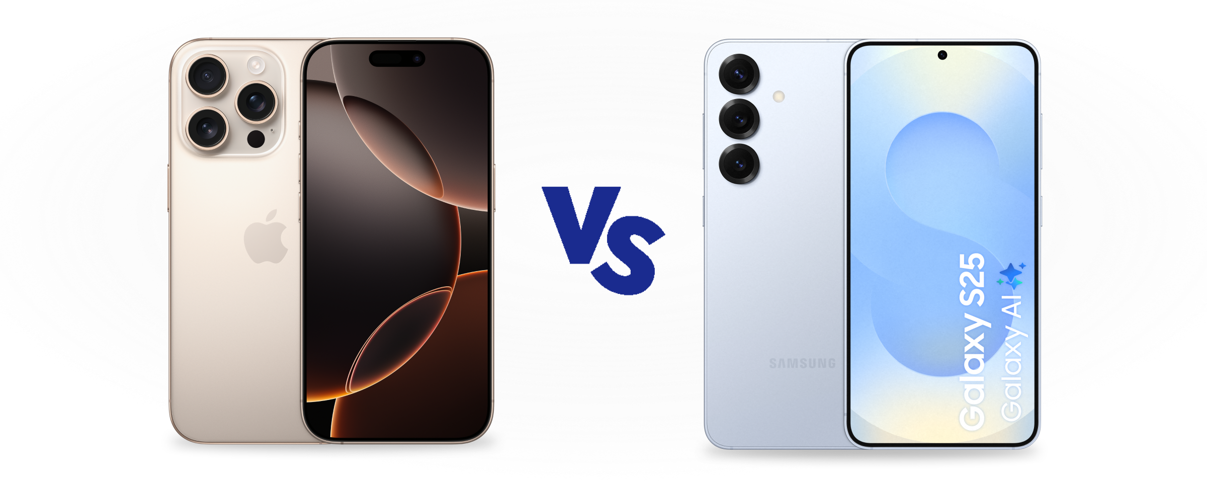 Apple iPhone 16 Pro vs Samsung Galaxy S25