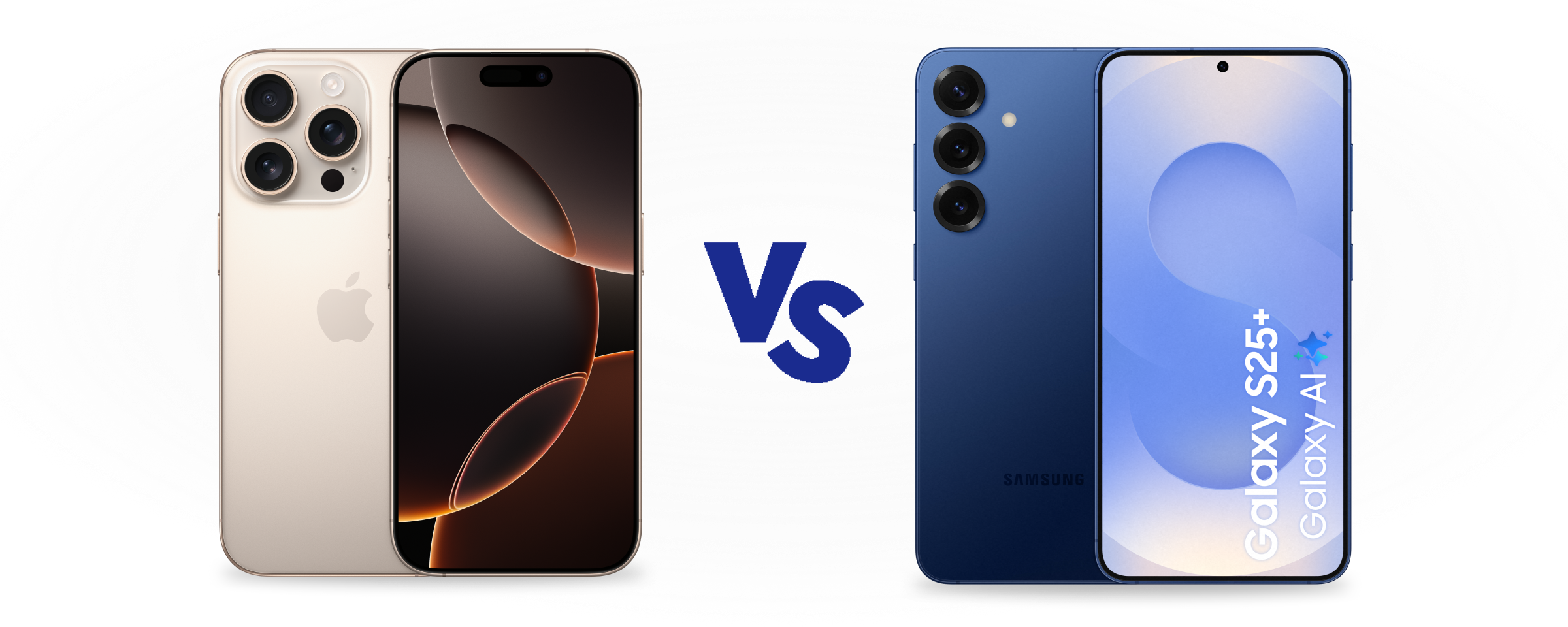 Apple iPhone 16 Pro vs Samsung Galaxy S25 Plus