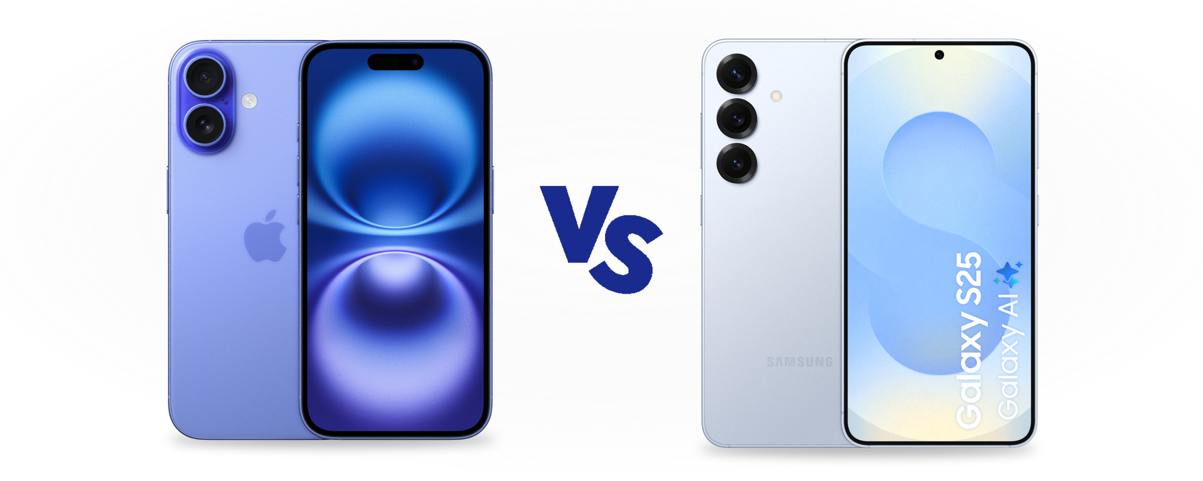 Apple iPhone 16 vs Samsung Galaxy S25
