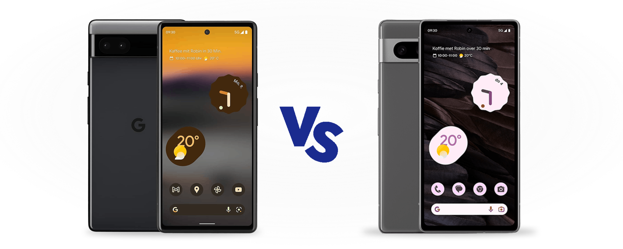 Google Pixel 6a vs Google Pixel 7a