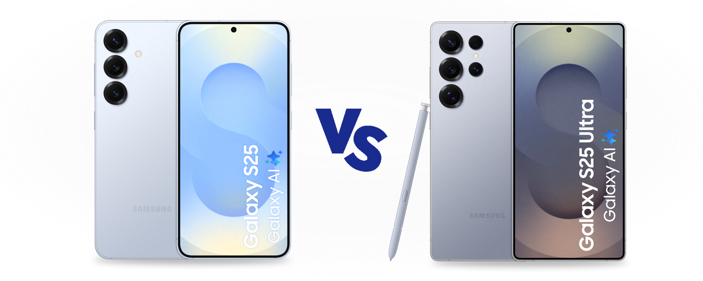 Samsung Galaxy S25 vs Galaxy S25 Ultra