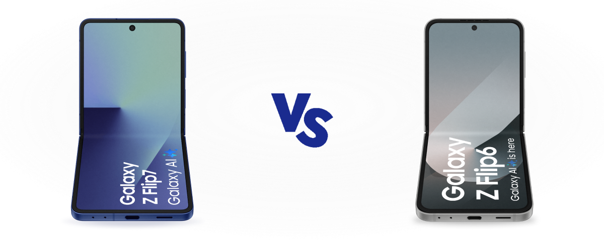 Samsung Galaxy Z Flip7 vs Flip6