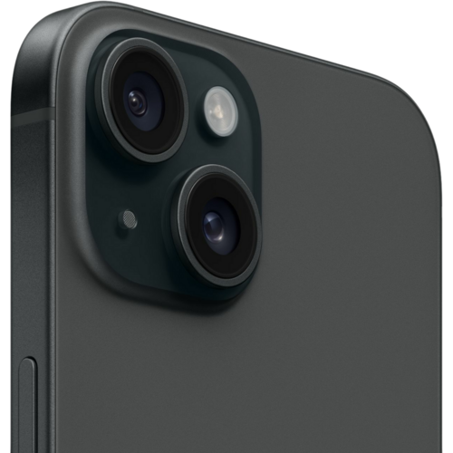 Camera iPhone 15 Plus achterkant zwart