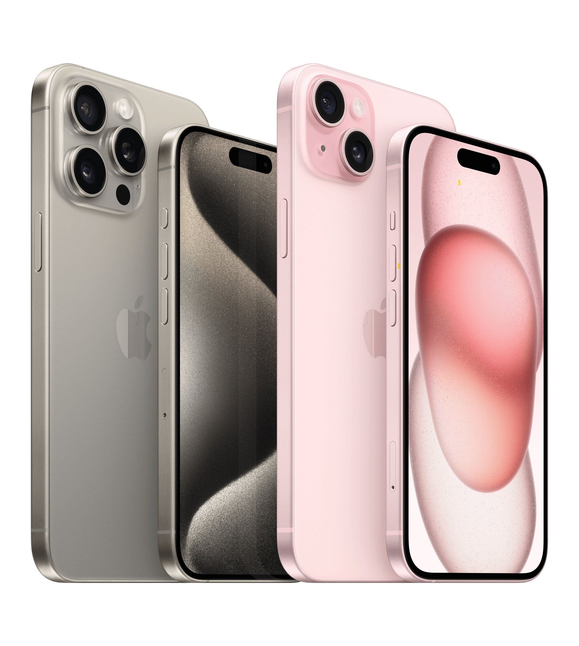 iPhone 15 Pro en iPhone 15