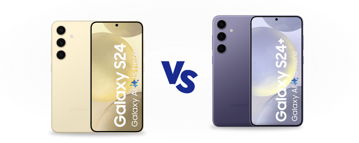 Samsung Galaxy S24 vs S24+