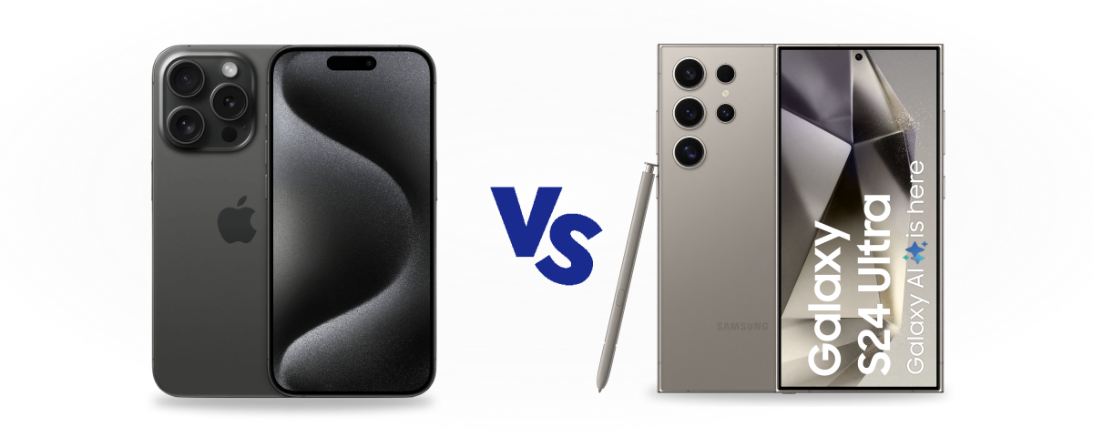 Apple iPhone 15 Pro vs Samsung Galaxy S24 Ultra