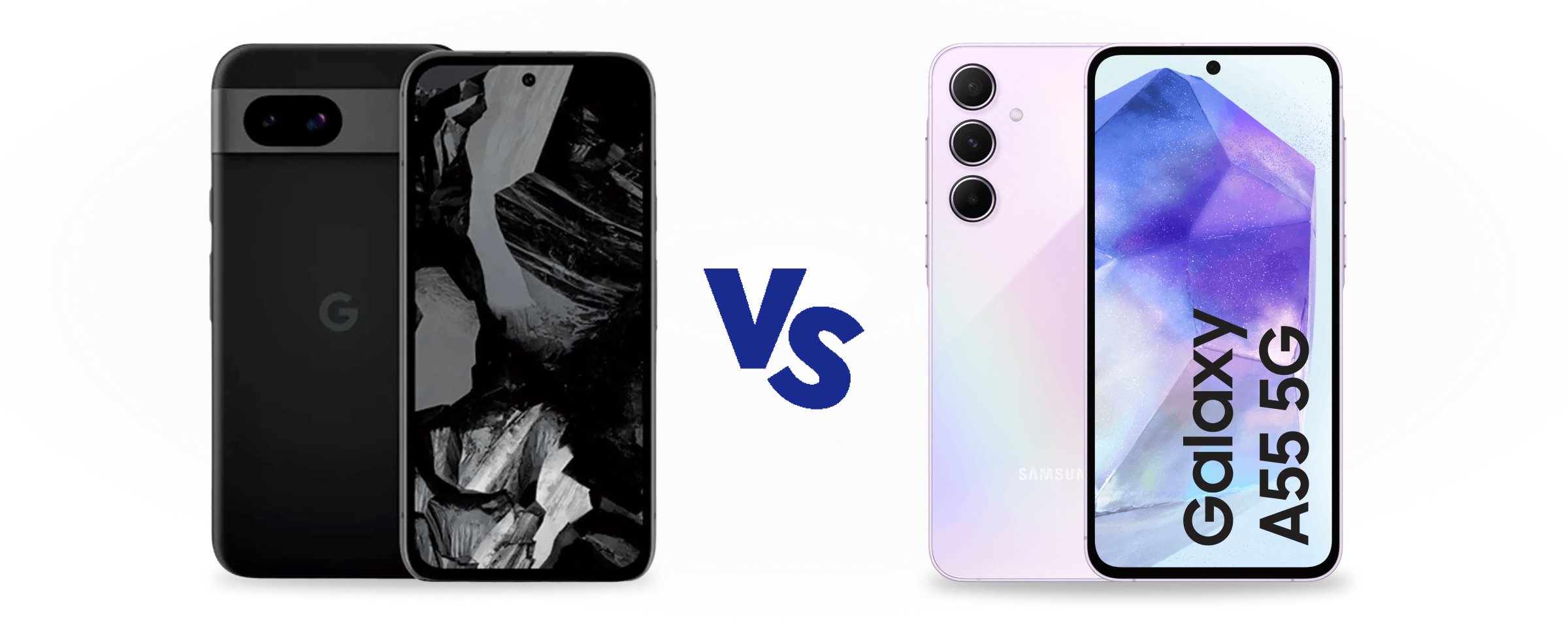 Google Pixel 8a vs Samsung Galaxy A55