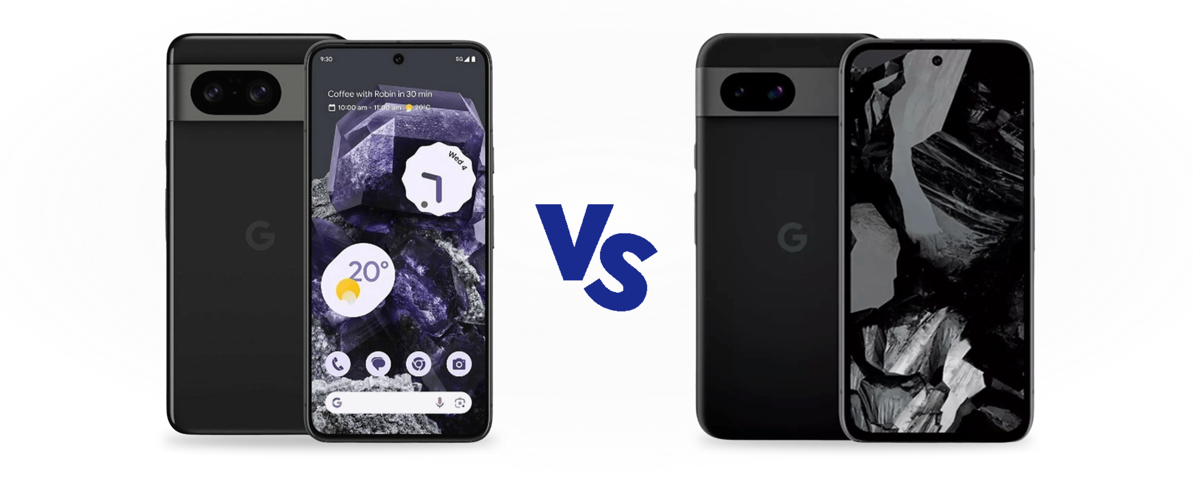 Google Pixel 8 vs Pixel 8a